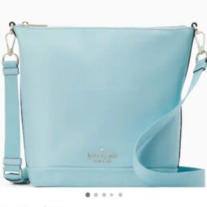 Kate Spade, EUC, Women's, Crossbody Bag, Zipper Closure, Color Blue
